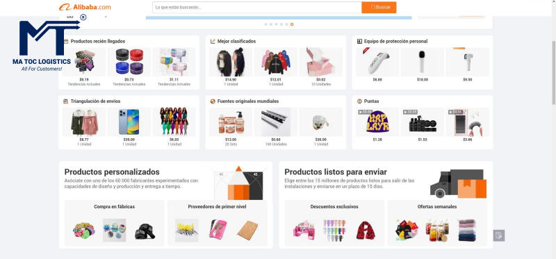Hàng hóa tại Alibaba rất đa dạng