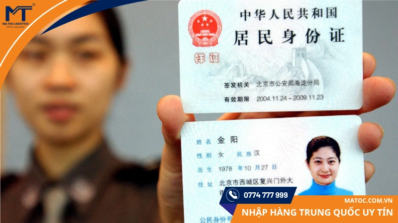 Bạn cần có giấy tờ nội địa Trung Quốc để tạo tài khoản ngân hàng online