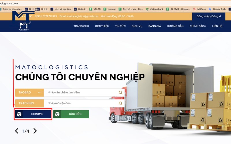 Khách hàng vào trang chủ Mã Tốc để chọn trình duyệt mình yêu thích Khách hàng vào trang chủ Mã Tốc để chọn trình duyệt mình yêu thích