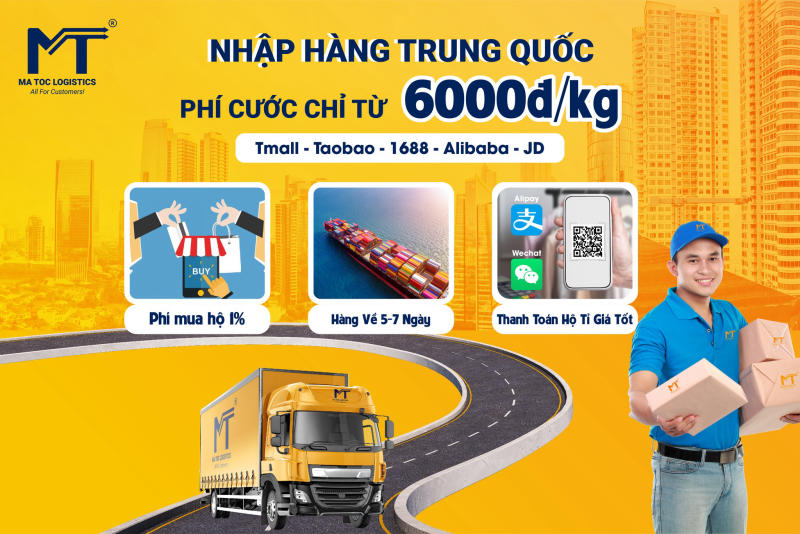 Nhập hàng Trung Quốc tại Mã Tốc Logistics