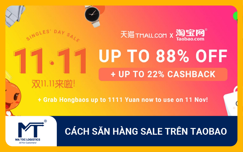 Tìm hiểu cách săn hàng sale trên taobao