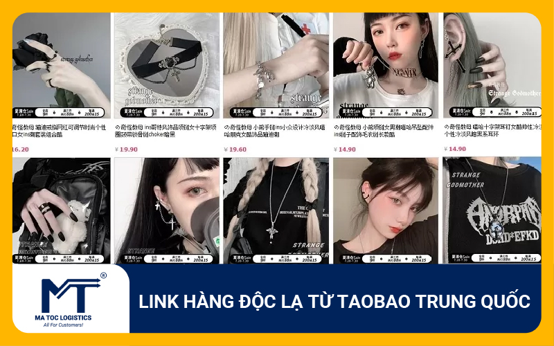 tìm hiểu link hàng độc lạ từ taobao trung quốc