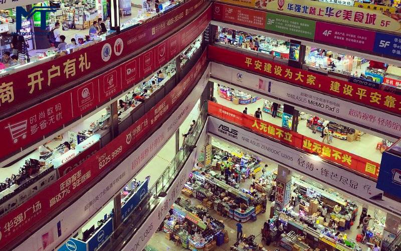 Đến trực tiếp chợ điện tử Trung Quốc đòi hỏi người mua phải am hiểu thị trường