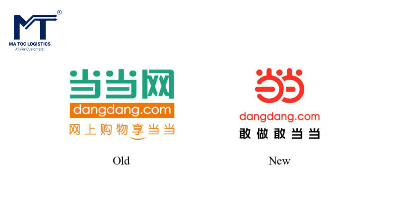 Các logo thương hiệu của dangdang.com