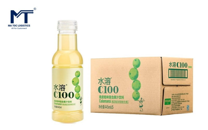 C100 giải khát hiệu quả