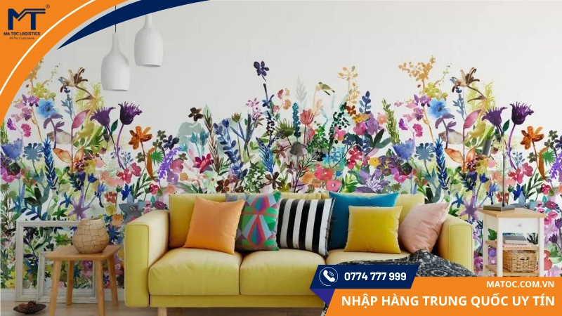 Giấy dán tường Trung Quốc rất đẹp và giá cả cạnh tranh