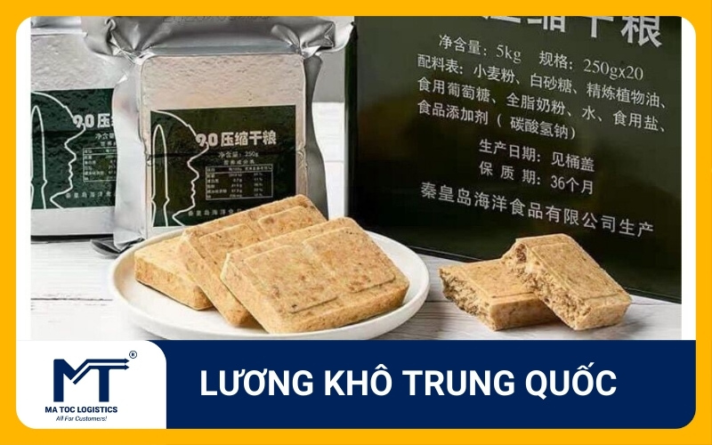 tìm hiểu về lương khô trung quốc