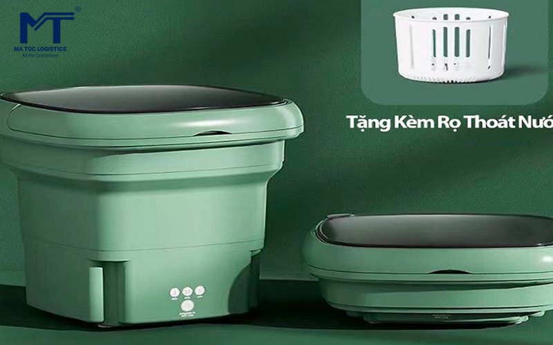 Máy giặt mini gấp gọn Yangzi có thiết kế nhỏ gọn, dễ gấp để mang đi xa