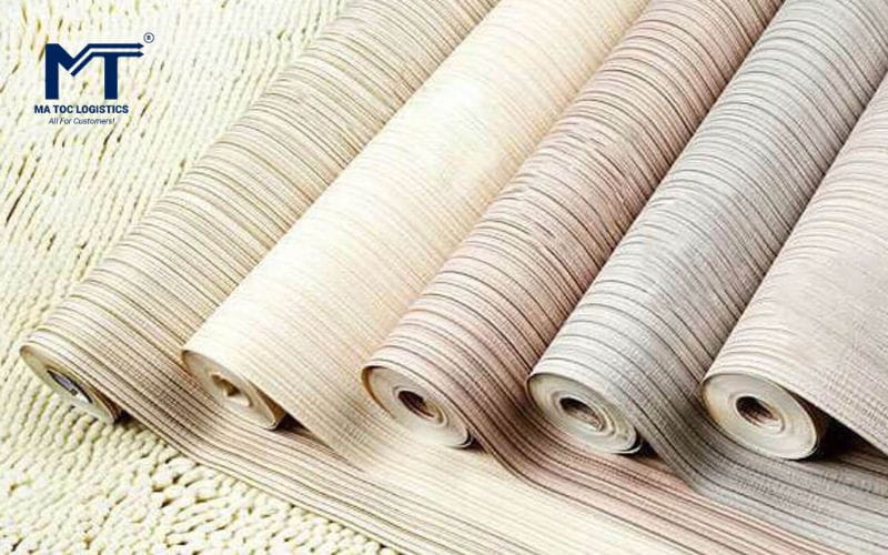 Người Việt khá ưa thích các mẫu giấy dán tường từ Trung Quốc