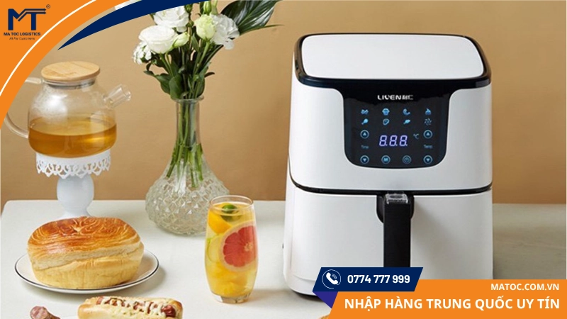 Nồi chiên không dầu Liven là một thương hiệu đáng tin cậy Nồi chiên không dầu Liven