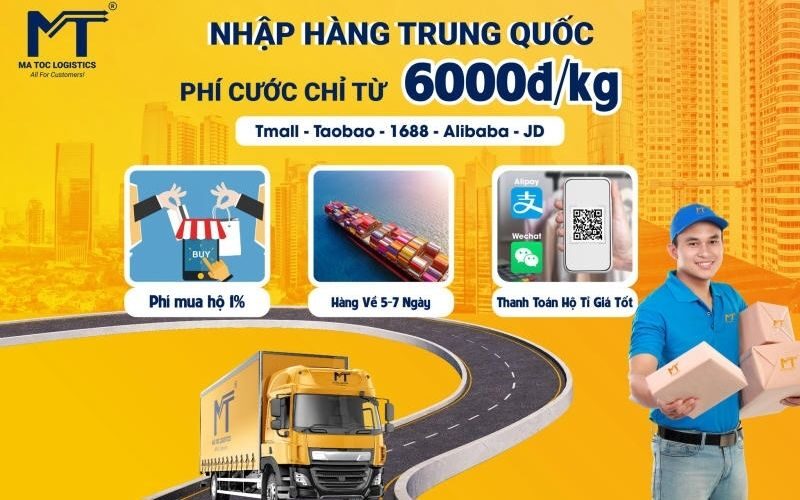 Mã Tốc Logistics là đơn vị vận chuyển, nhập hàng Trung Quốc chất lượng hàng đầu Việt Nam Đơn vị vận chuyển Mã Tốc Logistics