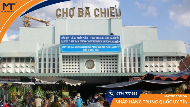 Chợ Bà Chiểu là một trong những địa chỉ buôn bán hàng thùng nổi tiếng chợ bà chiểu bán hàng thùng