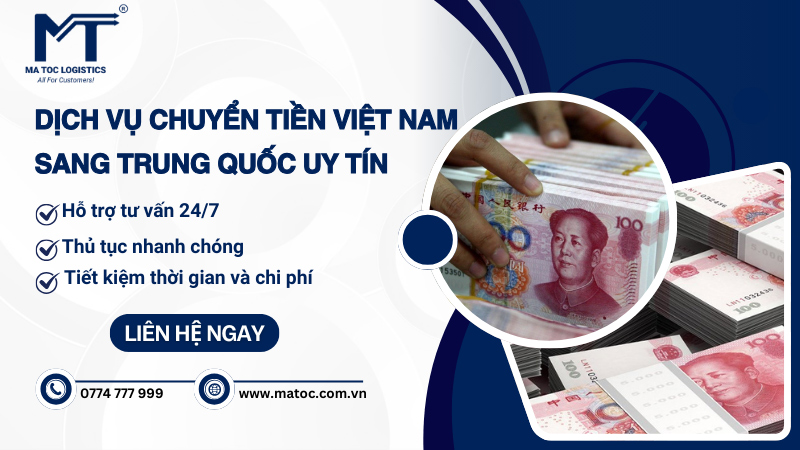 Chuyển đổi tiền Việt Nam sang tiền Trung Quốc nhanh chóng cùng Mã Tốc