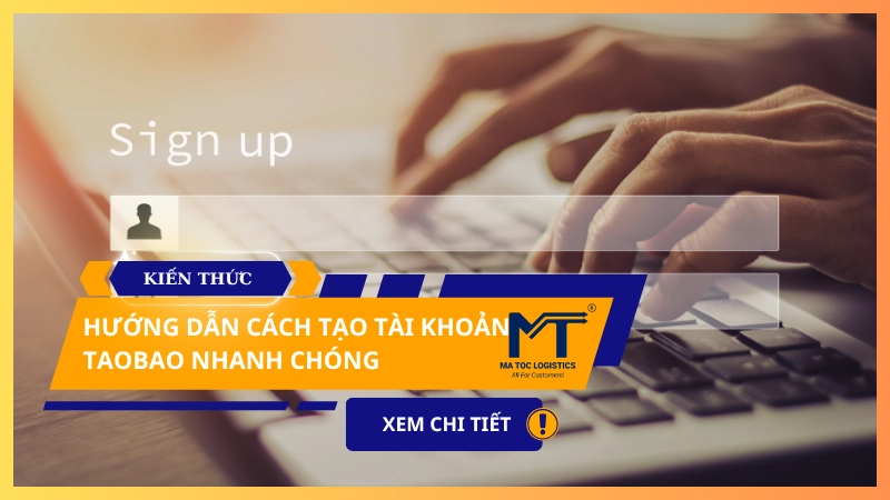 cách tạo tài khoản taobao