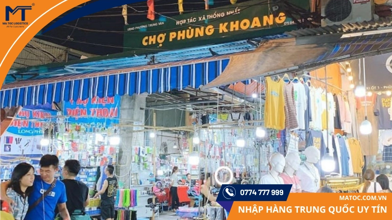 lấy hàng Quảng Châu tại các chợ đầu mối tại Việt Nam