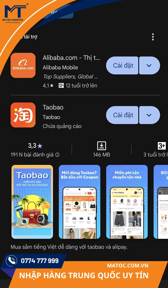 Tải app Taobao