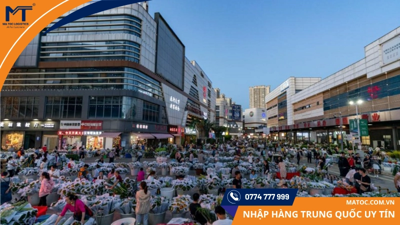 Trực tiếp đi đánh hàng Quảng Châu