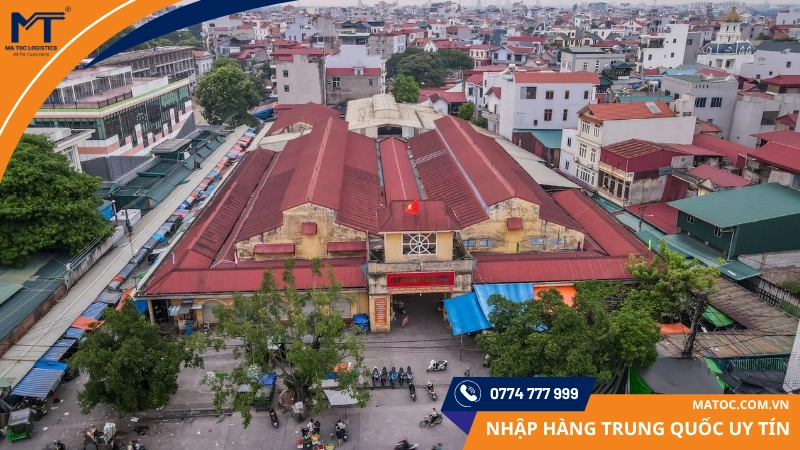 Chợ Ninh Hiệp Hà Nội nổi tiếng tiếng với việc phân phối hàng Quảng Châu Chợ Ninh Hiệp Hà Nội