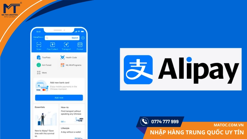 thanh toán bằng Alipay