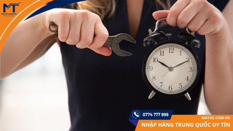 Chủ động căn chỉnh thời gian nhập hàng để "né" tình trạng tắc biên Chủ động căn chỉnh thời gian nhập hàng để "né" tình trạng tắc biên