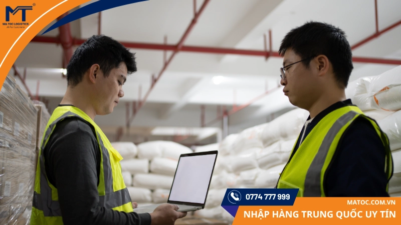 Chúng tôi sẽ nhận hàng giúp bạn và tiến hành kiểm đếm (nếu có yêu cầu) 