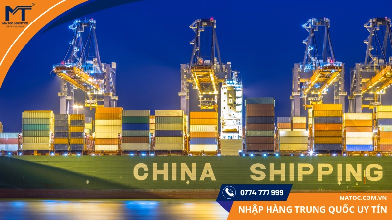 Vận chuyển hàng hóa Trung Quốc về Việt Nam