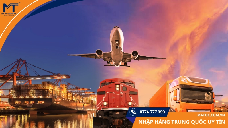 Mã Tốc Logistics sẽ tiến hành nhận hàng, thông quan và vận chuyển hàng hóa về Việt Nam