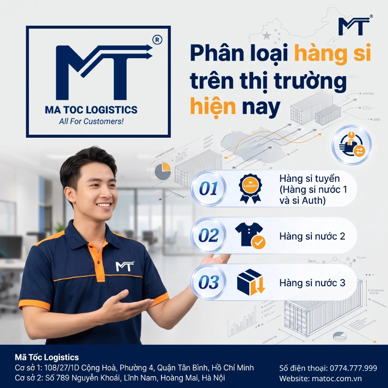Phân loại hàng si trên thị trường hiện nay