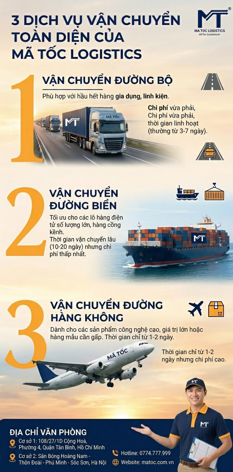 Vận chuyển hàng điện tử nhanh chóng với Mã Tốc Logistics Vận chuyển hàng điện tử nhanh chóng với Mã Tốc Logistics