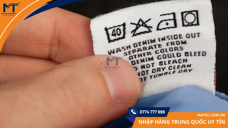 Luôn kiểm tra nhãn mác xem có rõ ràng, sắc nét không?