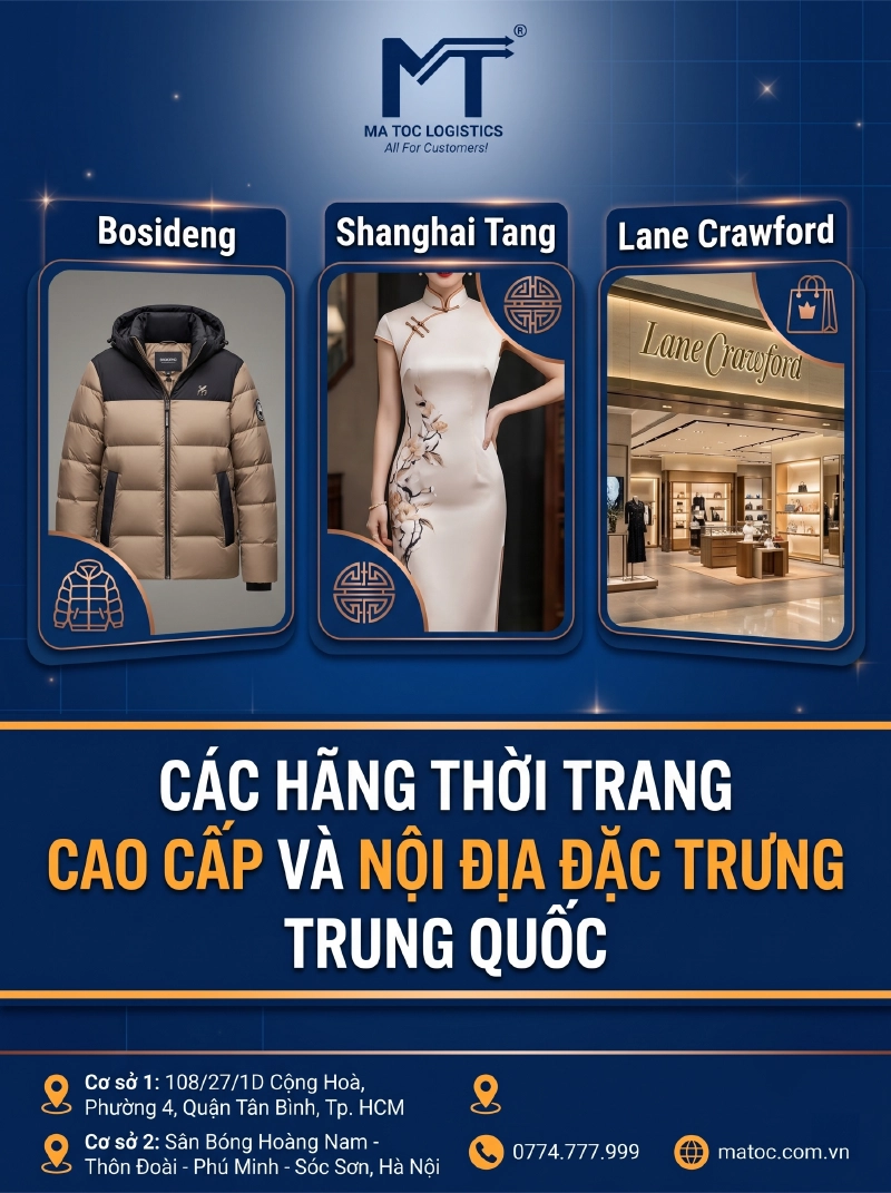 các hãng thời trang cao cấp nổi tiếng Trung Quốc các hãng thời trang cao cấp nổi tiếng Trung Quốc