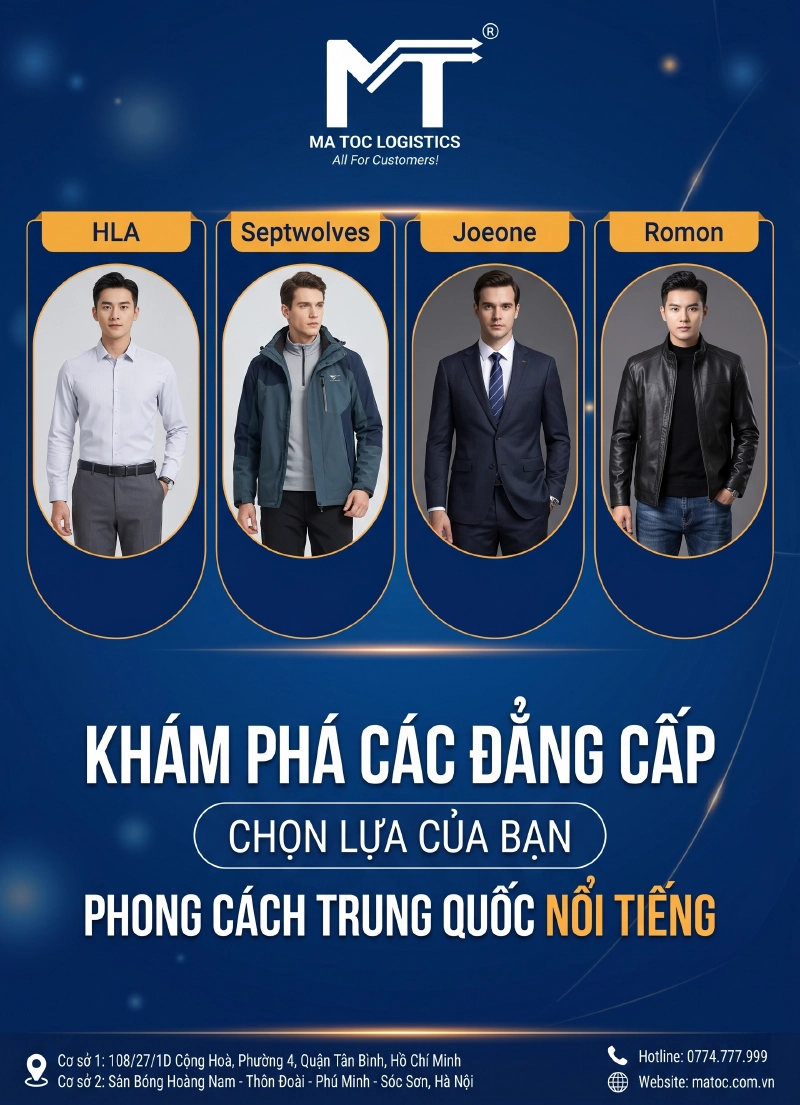 các hãng thời trang nam nổi tiếng Trung Quốc các hãng thời trang nam nổi tiếng Trung Quốc