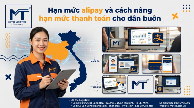 hạn mức alipay
