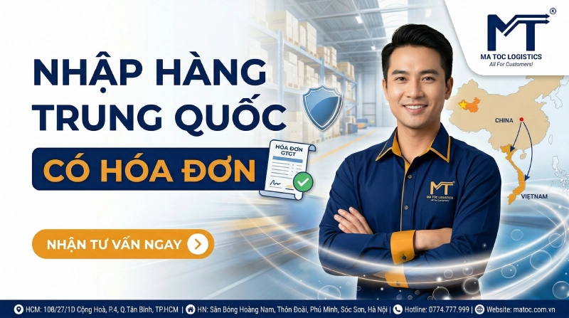 nhập hàng trung quốc có hóa đơn