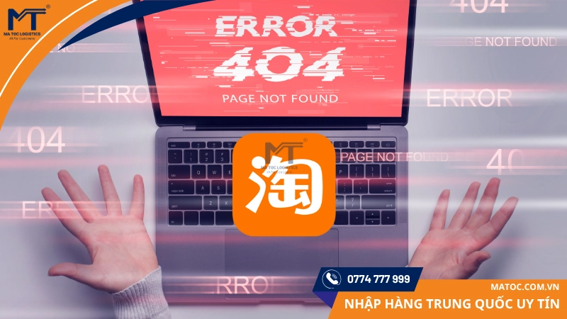 Nguyên nhân từ lỗi phía Taobao Nguyên nhân từ lỗi phía Taobao