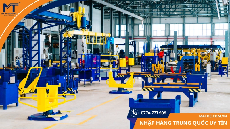 nhập khẩu máy móc Trung Quốc đa dạng chủng loại