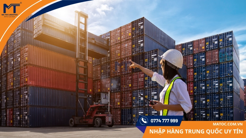 Quy trình thủ tục nhập khẩu máy móc Trung Quốc về Việt Nam