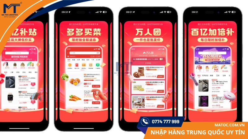 Tải ứng dụng Pinduoduo để mua hàng dễ dàng