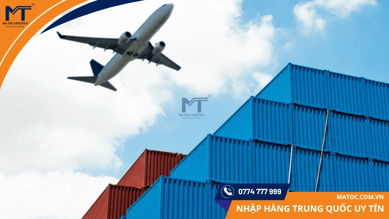 Vận chuyển hàng sang Trung Quốc bằng đường hàng không có tốc độ nhanh
