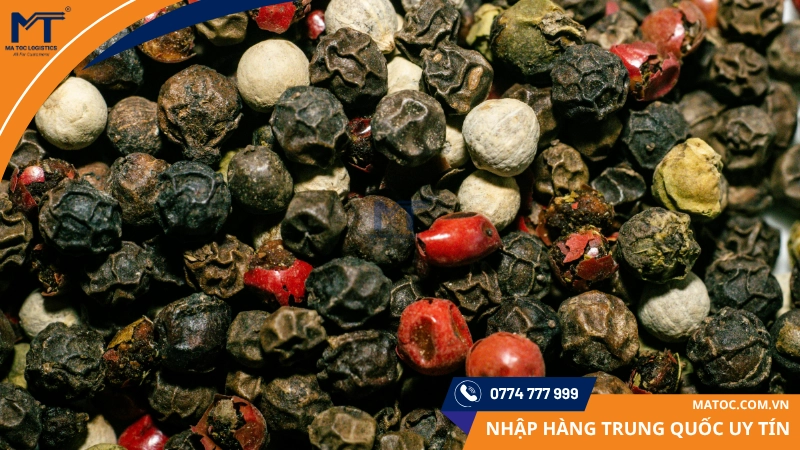 Có rất nhiều loại hạt tiêu giúp tăng sự đa dạng của sản phẩm