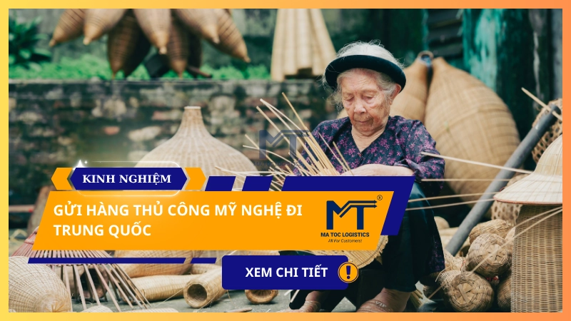 gửi hàng thủ công mỹ nghệ đi Trung quốc