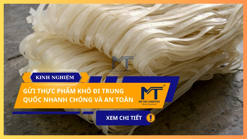 gửi thực phẩm khô đi Trung quốc