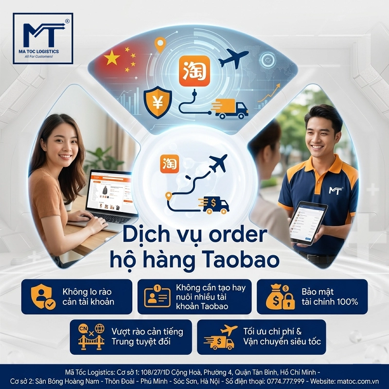 Sử dụng dịch vụ mua hộ Taobao