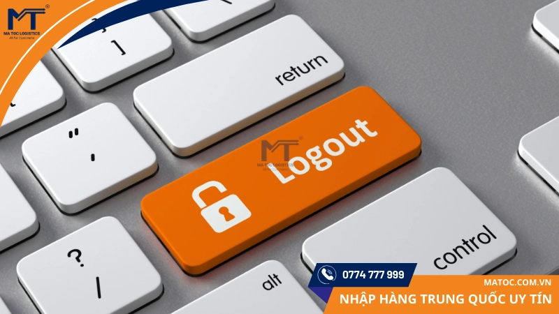Việc đăng xuất tài khoản Taobao là cần thiết