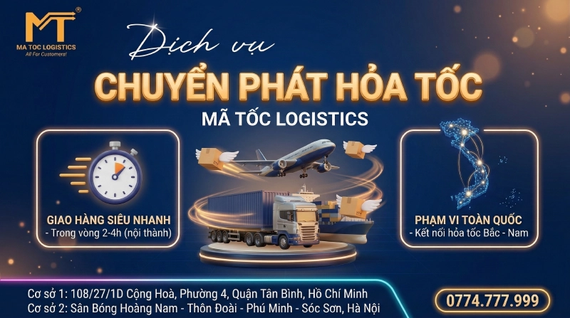 dịch vụ chuyển phát hỏa tốc của mã tốc
