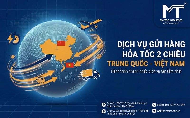 chuyển phát hỏa tốc 2 chiều trung việt