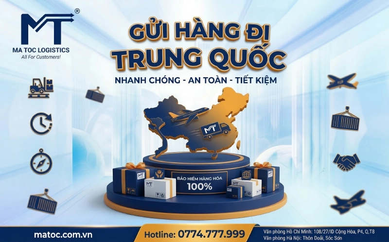 gửi hàng đi trung quốc