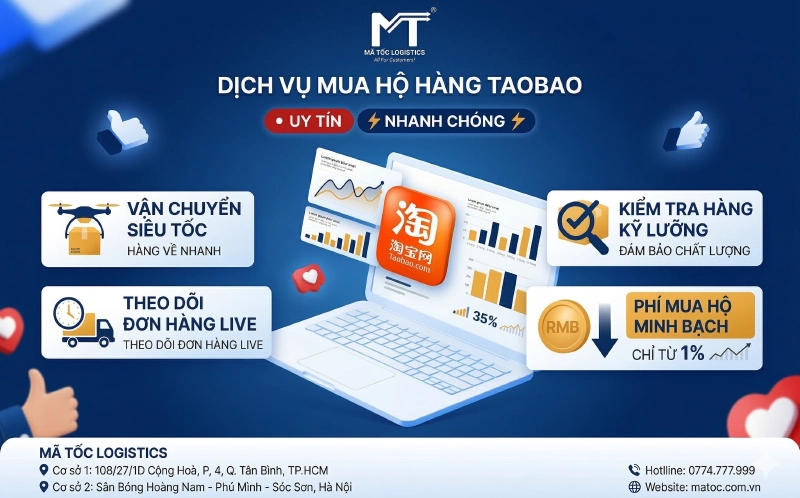 Dịch vụ mua hộ hàng Taobao
