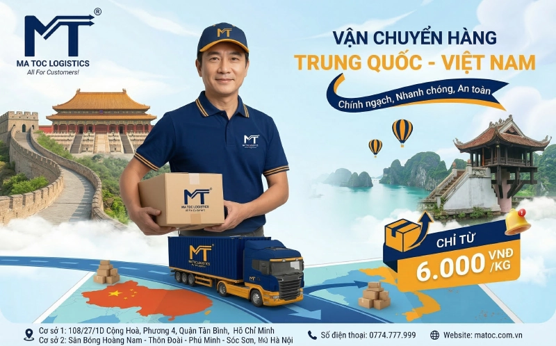 vận chuyển hàng trung quốc về việt nam