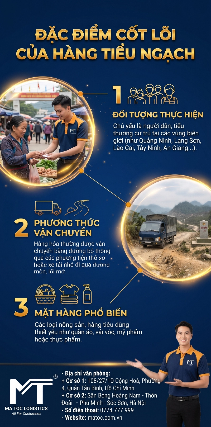 Đặc điểm cốt lõi của hàng tiểu ngạch